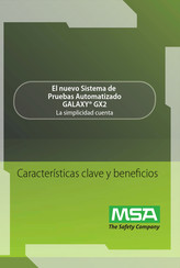 MSA GALAXY GX2 Guia De Inicio Rapido