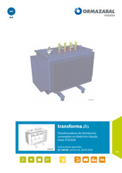 Ormazabal transforma.dis Instrucciones Generales