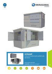Ormazabal ormaset Instrucciones Generales