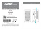 Akitio Thunder2 PCIe Box Guía De Configuración