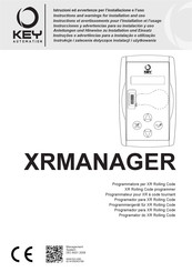 Key Automation XRMANAGER Instrucciones Y Advertencias Para Su Instalación Y Uso