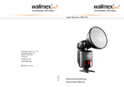 Walimex Pro Light Shooter 360 TTL Manual De Instrucciones