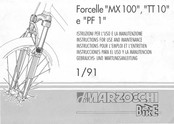 Marzocchi TT 10 Manual De Instrucciones