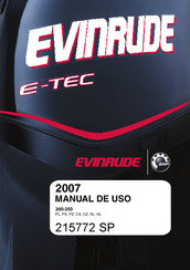 Evinrude E-TEC Manual De Uso