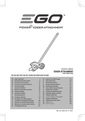 Ego Power+ EA0800 Manual De Instrucciones