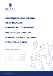 Royal Catering RCHG-5T Manual De Utilización
