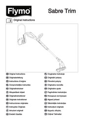 Flymo Sabre Trim Instrucciones Originales