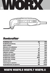Worx Sonicrafter WX676 Manual Original