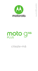 Motorola moto g5G plus Manual Del Usuario