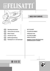 Felisatti WG130/1300VE Instrucciones De Servicio