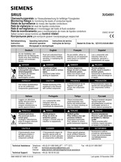 Siemens SIRIUS 3UG4501 Instructivo