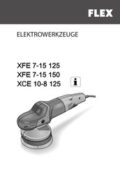 Flex XCE 10-8 125 Instrucciones De Funcionamiento Originales