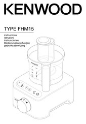 Kenwood FHM15 Manual Del Usuario