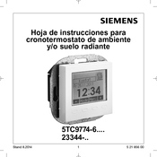 Siemens 23344 Serie Manual Del Usuario