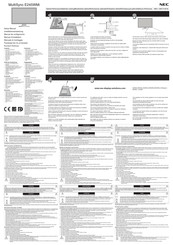 NEC MultiSync E245WMi Instrucciones De Uso