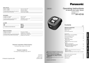 Panasonic SR-HZ106 Manual Del Usuario