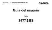 Casio 3477 Guia Del Usuario