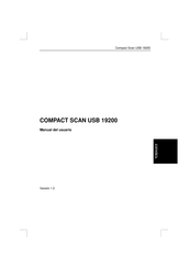 Trust Compact Scan USB 19200 Manual Del Usuario