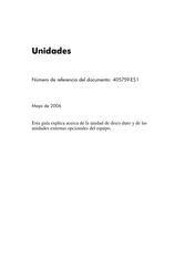 Hewlett Packard 405759-E51 Manual De Instrucciones