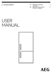 AEG SCE81826TF Manual De Instrucciones