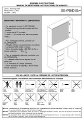 Bora Mobiliar 170023 Instrucciones De Armado