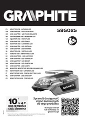 GRAPHITE 58G025 Instrucciones De Uso