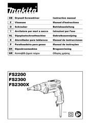 Makita FS2200 Manual De Instrucciones