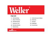 Weller PUD 81R Instrucciones Para El Manejo