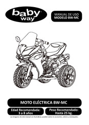 Baby way BW-MC Manual De Uso