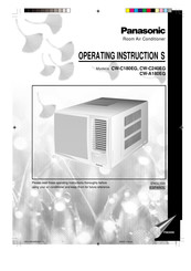 Panasonic CW-C240EG Instrucciones De Operación