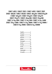 Desoutter DRT 5H2 Instrucciones Para El Usuario