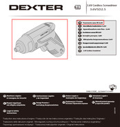 Dexter 3.6VSD2.5 Instrucciones Legales Y De Seguridad