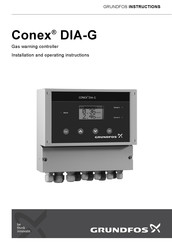 Grundfos Conex DIA-G Instrucciones De Instalación Y Funcionamiento