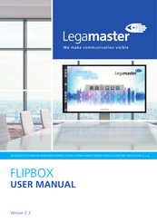 Legamaster FLIPBOX Manual Del Usuario