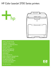 HP Color LaserJet 2700 Serie Guía De Inicio