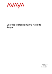 Avaya H239 Manual Del Usuario