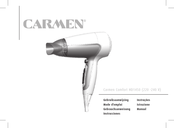 Carmen Comfort HD1450 Instrucciones