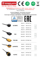 Tecnoplastic FOX G06 Manual De Instrucciones