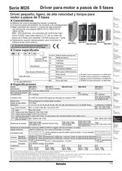 Autonics MD5 Serie Manual De Instrucciones