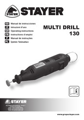 stayer MULTI DRILL 130 Manual De Instrucciones