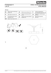 Miele WTV 412 Instrucciones De Montaje