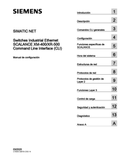 Siemens SIMATIC NET SCALANCE XR-500 Manual De Configuración