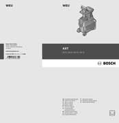 Bosch AXT 25 D Manual Original