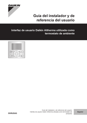 Daikin EKRUDAS Guía Del Instalador Y De Referencia Del Usuario