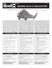 REVELL MARINE UH-34 D HELICOPTER Manual De Instrucciones