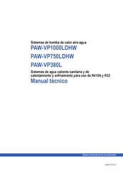 Panasonic PAW-VP750LDHW Manual Tecnico