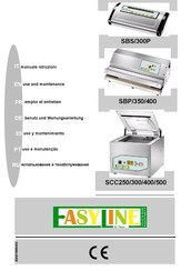 Fimar EASYLINE SCC/400 Uso Y Mantenimiento