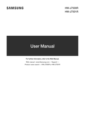 Samsung HW-J7501R Manual Del Usuario