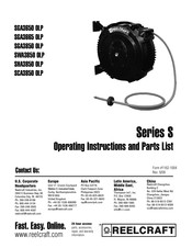 Reelcraft SGA3850 OLP Instrucciones De Operacion Y Lista De Partes