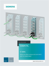 Siemens SIMATIC ET 200AL Manual De Producto